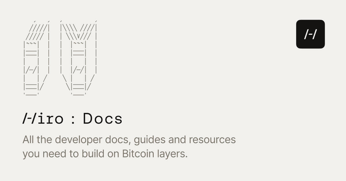 Sign transactions | Hiro Docs